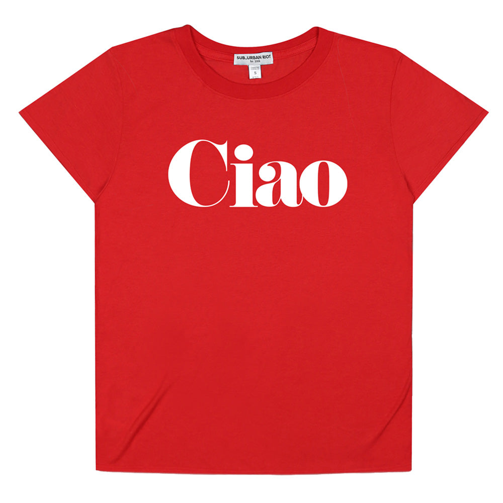 CIAO CLASSIC TEE - CHERRY
