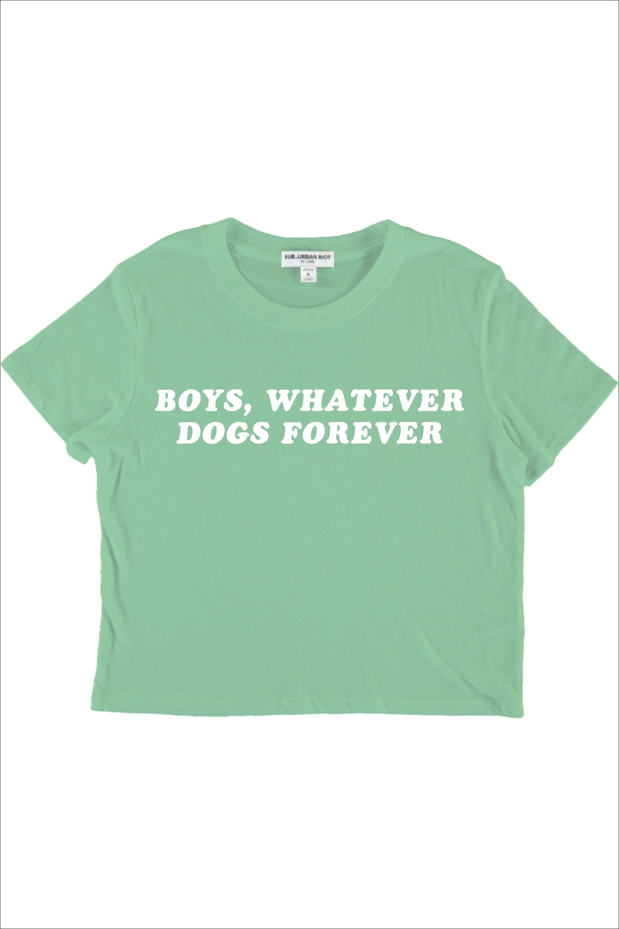 BOYS WHATEVER YOUTH SIZE CROP TEE
